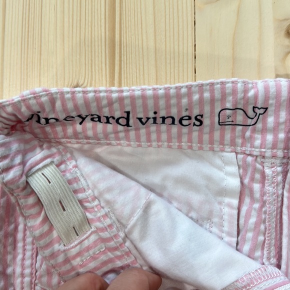 Vineyard Vines Seersucker Girl’s Shorts Size 7 - Picture 3 of 4